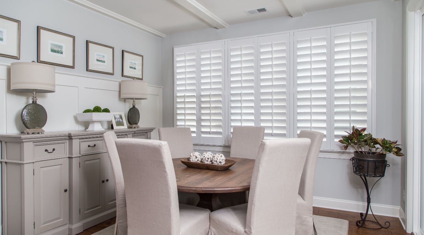 shutters in Las Vegas living room